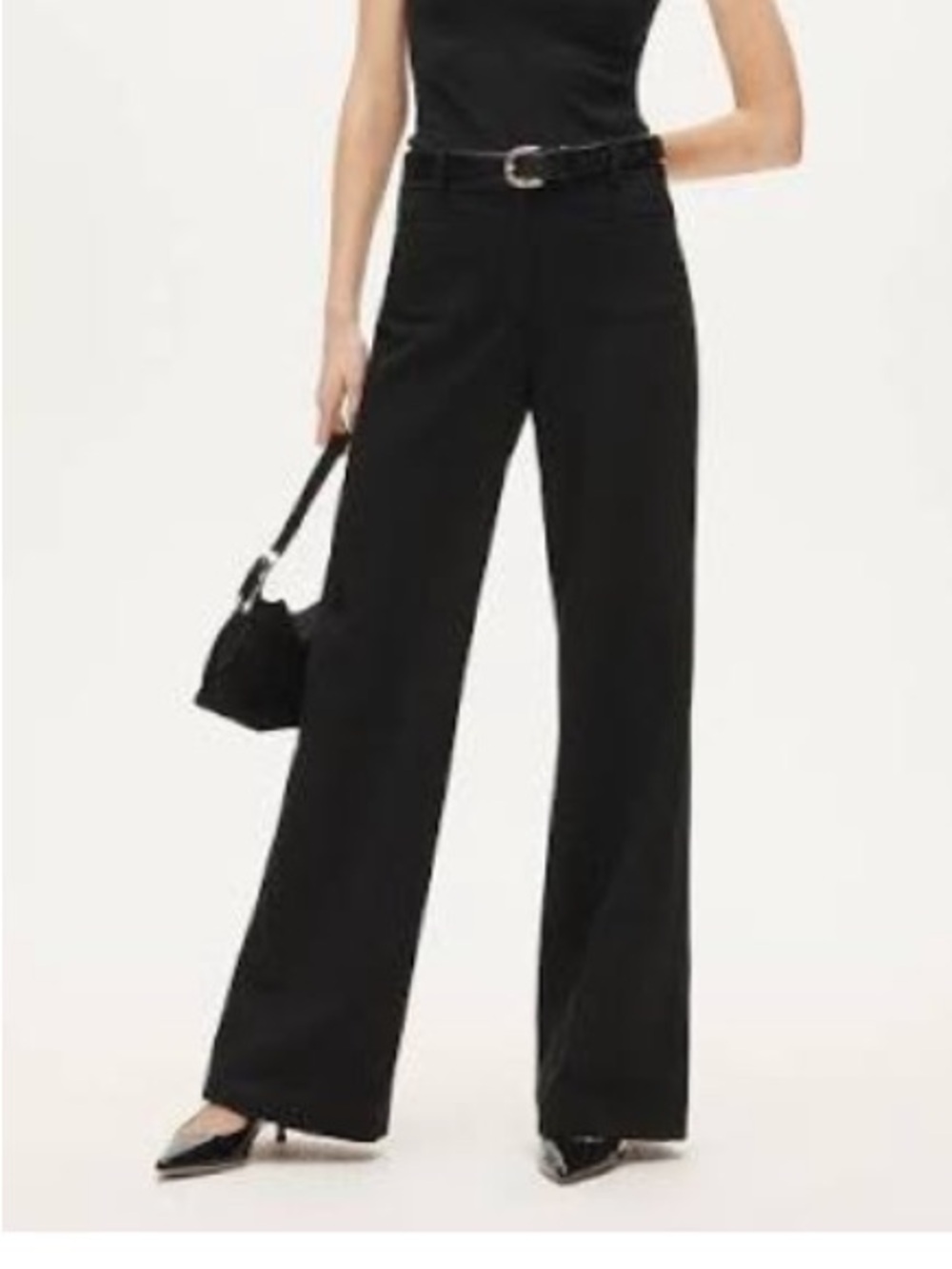 J. Crew - Women’s Wide Leg Pants - Black - Size 20
